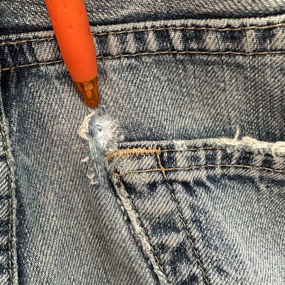 AG Adriano Goldschmied Jeans Mens 30 Straight Light Cotton Stretch Broken In - Picture 9 of 9